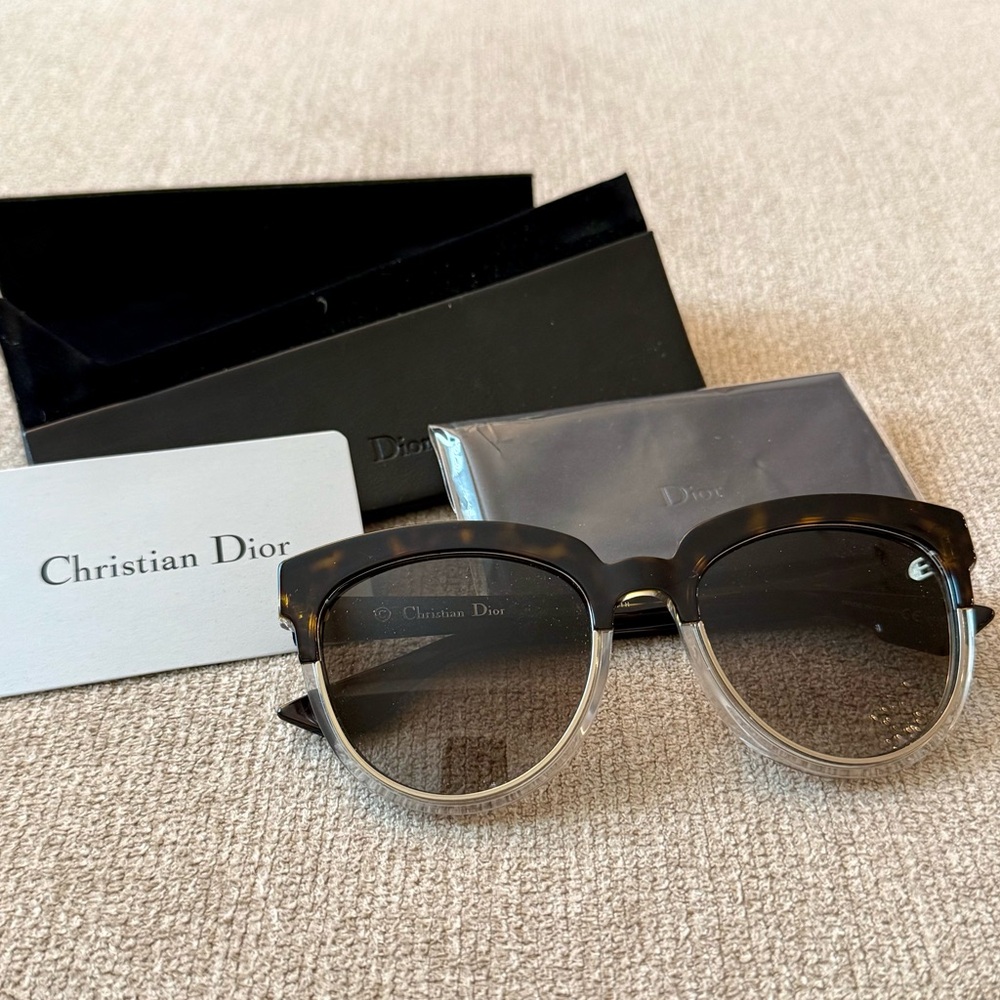 Christian Dior Tortoise Shell Sunglasses